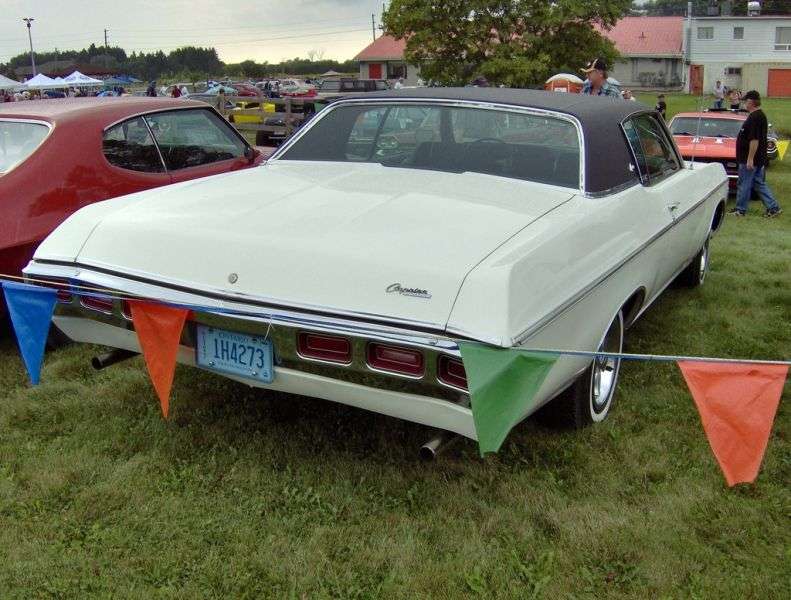 Chevrolet Caprice 1st generation [4th restyling] Custom Coupe 2 hard drive hardtop. 6.5 Turbo Hydra Matic (1969–1969)