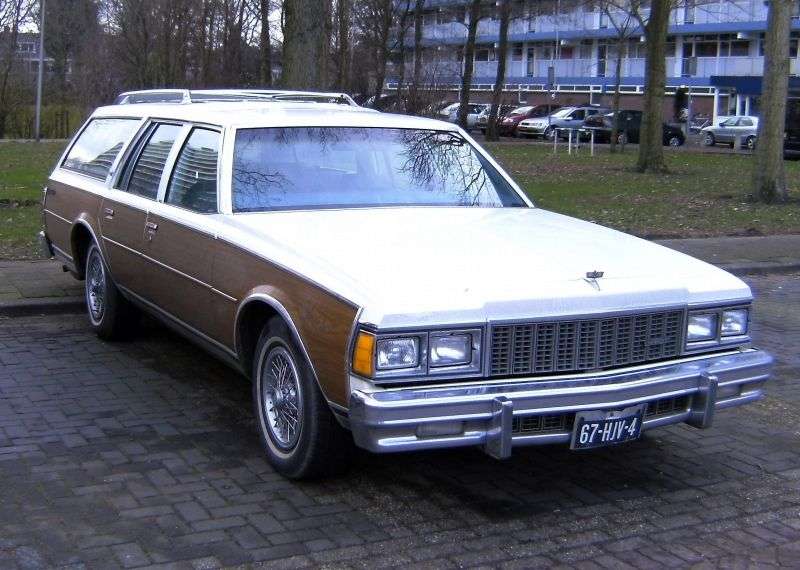 Chevrolet Caprice 3rd generation Kingswood Estate station wagon 5.7 Turbo Hydra Matic 2 seat (1977–1979)