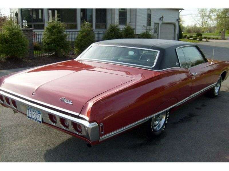 Chevrolet Caprice 1st generation [3rd restyling] Sport Coupe 2 bit hardtop. 6.5 Turbo Hydra Matic (1968–1968)