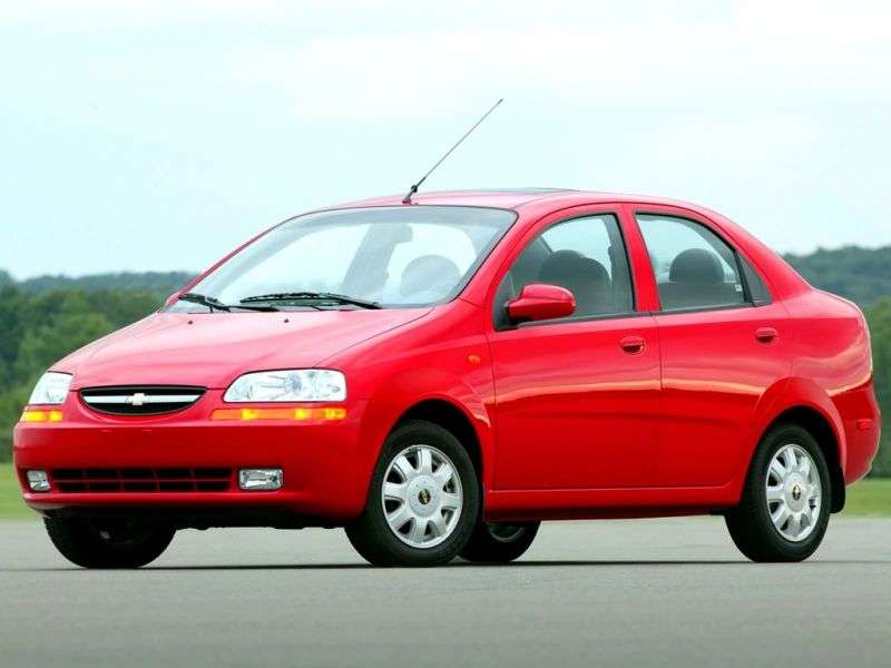 Chevrolet Aveo T200sedan 1.5i MT (2003–2006)