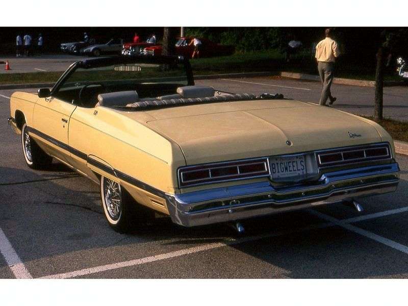 Chevrolet Caprice 2nd generation [3rd restyling] Convertible convertible 6.6 Turbo Hydra Matic (1974–1974)