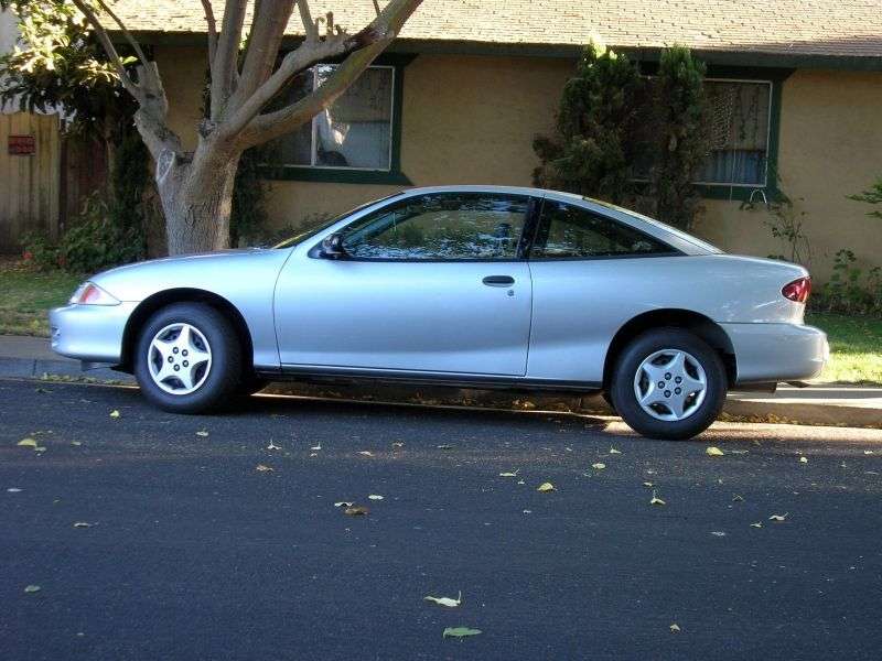 Chevrolet Cavalier 3. generacja [zmiana stylizacji] coupe 2.2 3AT (1999 2000)