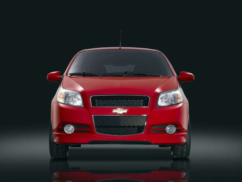 Chevrolet Aveo T250 [zmiana stylizacji] 5 drzwiowy hatchback. 1,5 MT (2008 2011)