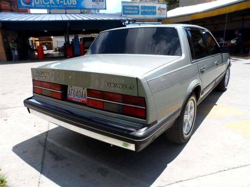 Chevrolet Celebrity 1st generation [restyling] 4.3 D MT sedan (1983–1985)