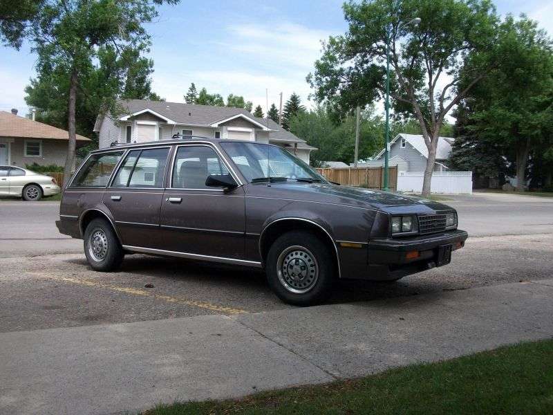 Chevrolet Cavalier 1. generacja [zmiana stylizacji] Station Wagon station wagon 2.8 5MT (1986 1987)