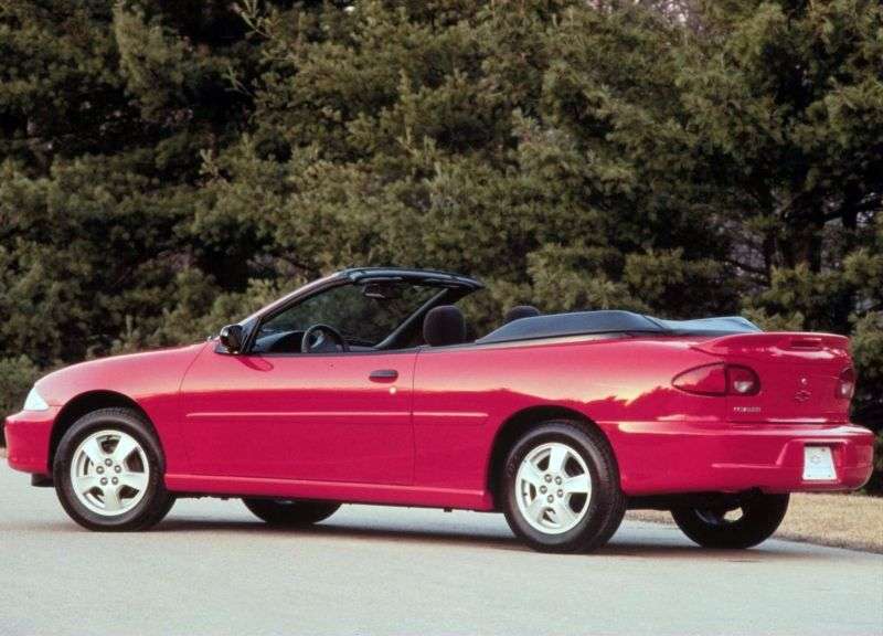 Chevrolet Cavalier 3. generacja [zmiana stylizacji] cabrio 2.4 AT (1999 2000)