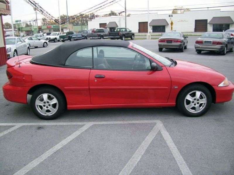 Chevrolet Cavalier 3rd generation [restyling] 2.4 AT convertible (1999–2000)