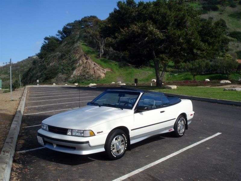 Chevrolet Cavalier 2nd generation convertible 2.8 AT (1987–1988)