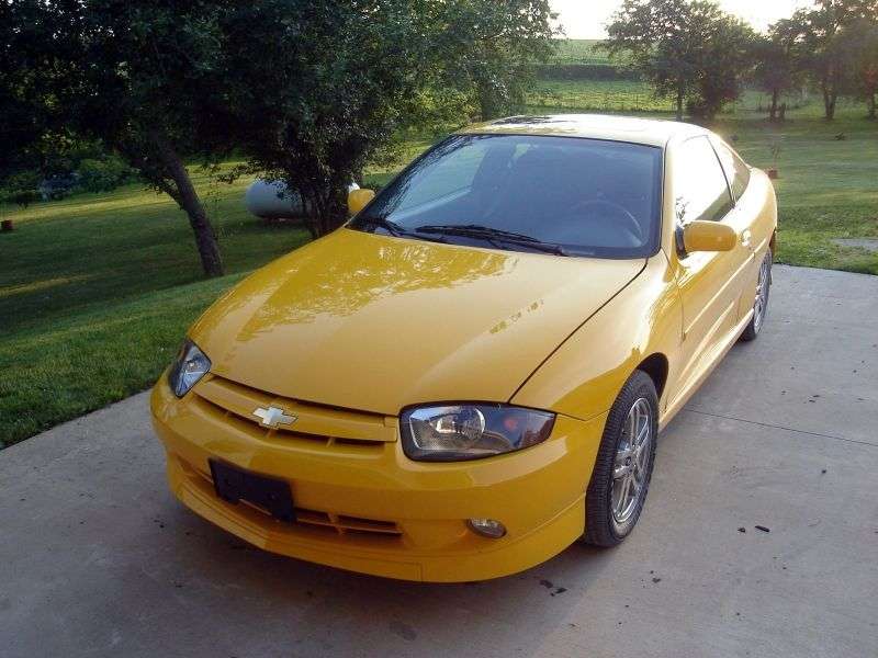 Chevrolet Cavalier 3rd generation [2nd restyling] coupe 2.2 MT (2002–2005)