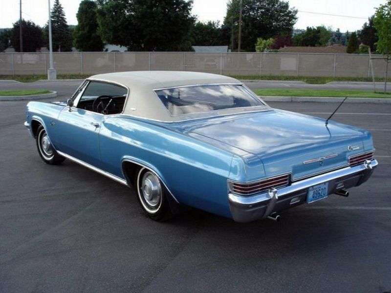 Chevrolet Caprice 1st generation [restyling] Sport Coupe 2 bit hardtop 4.6 AT Powerglide (1966–1966)