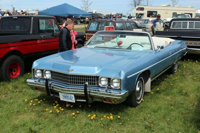 Chevrolet Caprice 2nd generation [2nd restyling] Convertible convertible 7.44 Turbo Hydra Matic (1973–1973)