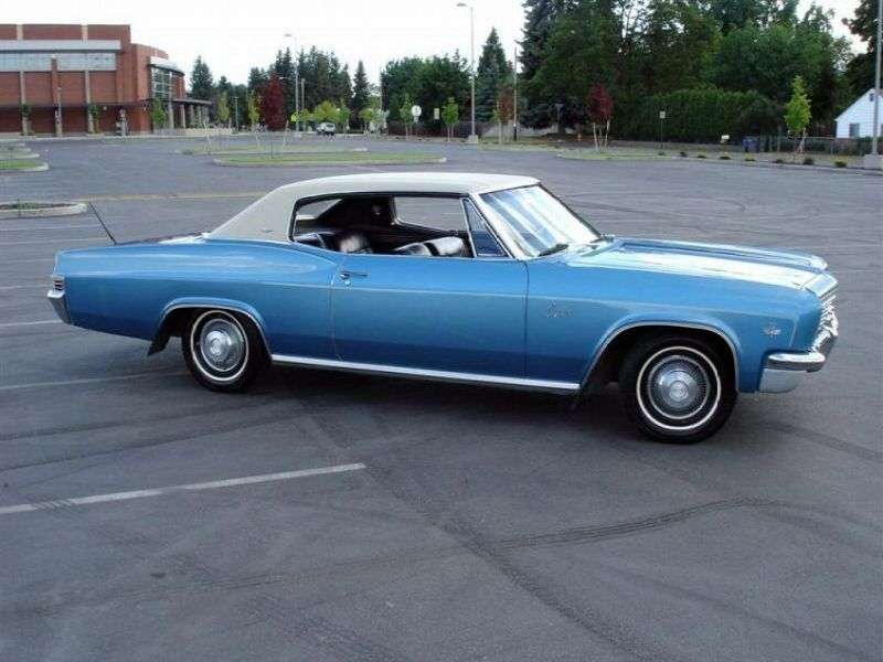 Chevrolet Caprice 1st generation [restyling] Sport Coupe 2 bit hardtop 5.4 AT Powerglide (1966–1966)