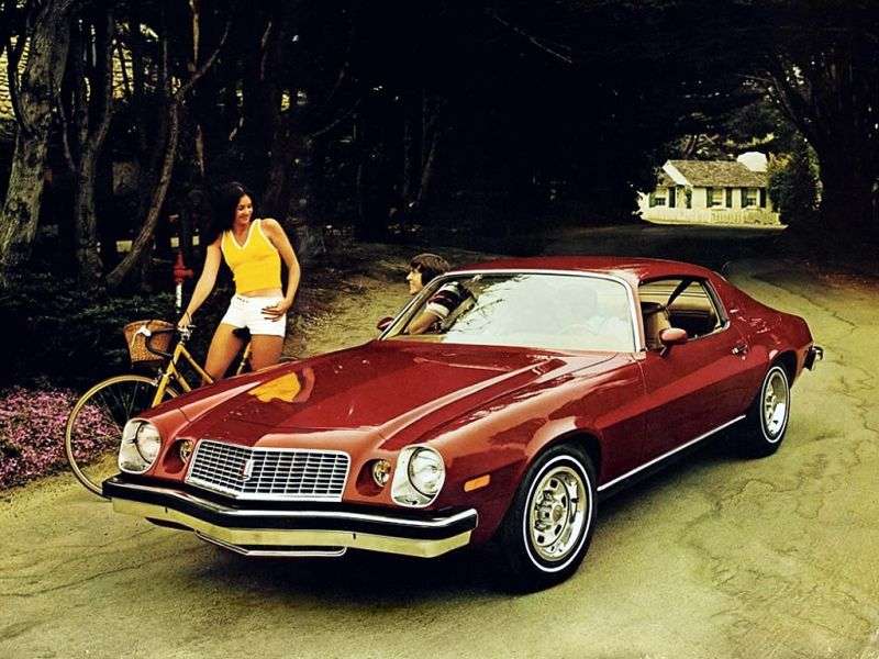 Chevrolet Camaro 2 drzwiowe coupe drugiej generacji [zmiana stylizacji]. 5,7 3 MT (1974 1974)