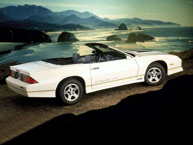 Chevrolet Camaro 3. generacja [zmiana stylizacji] Z28 Convertible 5.0 MT (1988 1990)