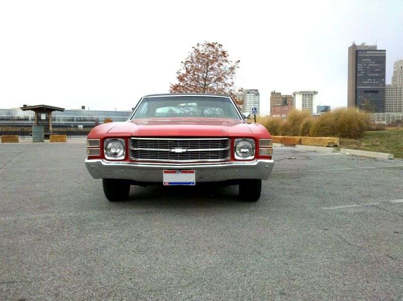 Chevrolet Chevelle 2nd generation [3rd restyling] Sport Coupe Coupe 4.1 Powerglide (1971–1971)