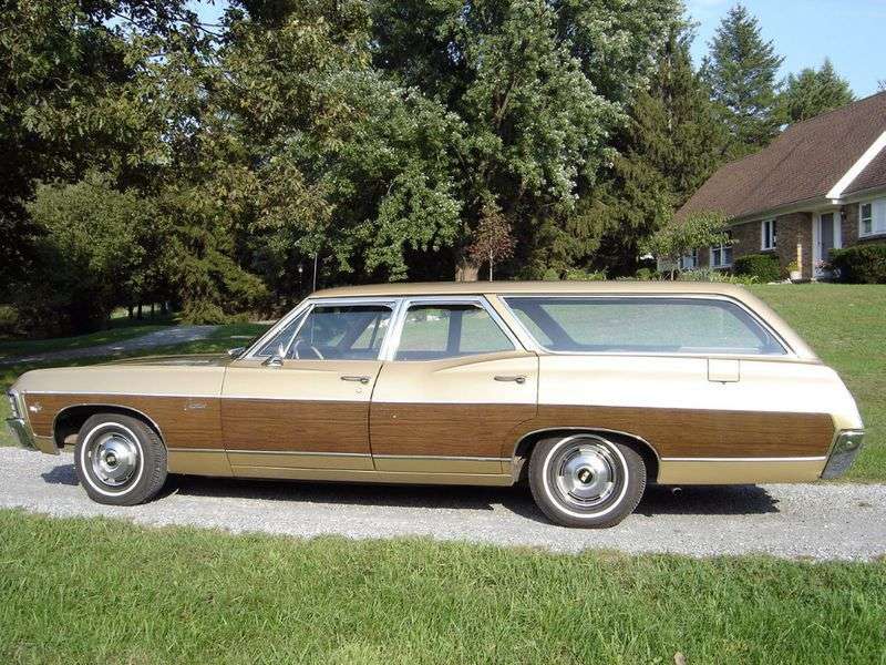 Chevrolet Caprice 1. generacja [druga zmiana stylizacji] Kingswood Estate Estate 7.0 4MT High Performance 2 osobowy (1967 1967)