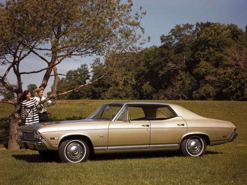 Chevrolet Chevelle 2. generacja Concours Sport Sedan hardtop 3.8 MT (1968 1968)