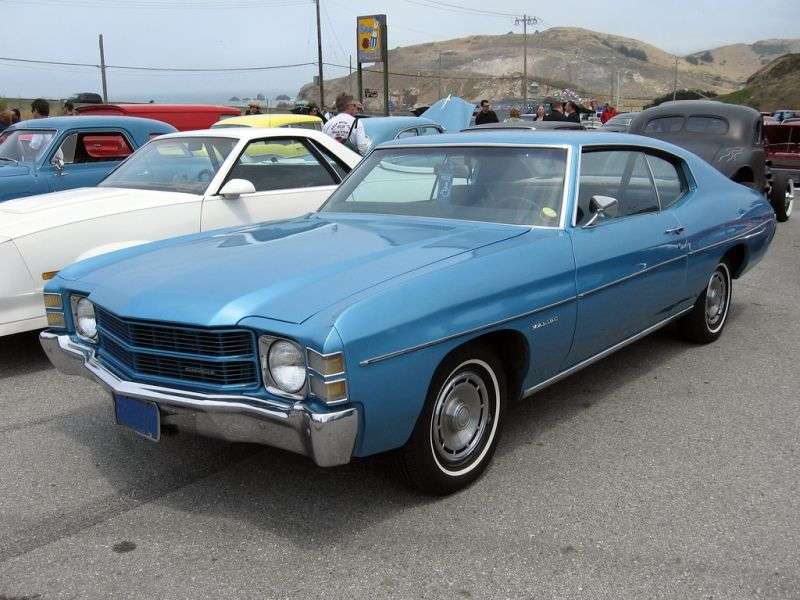Chevrolet Chevelle 2nd generation [3rd restyling] Sport Coupe Coupe 7.4 MT HD (1971–1971)