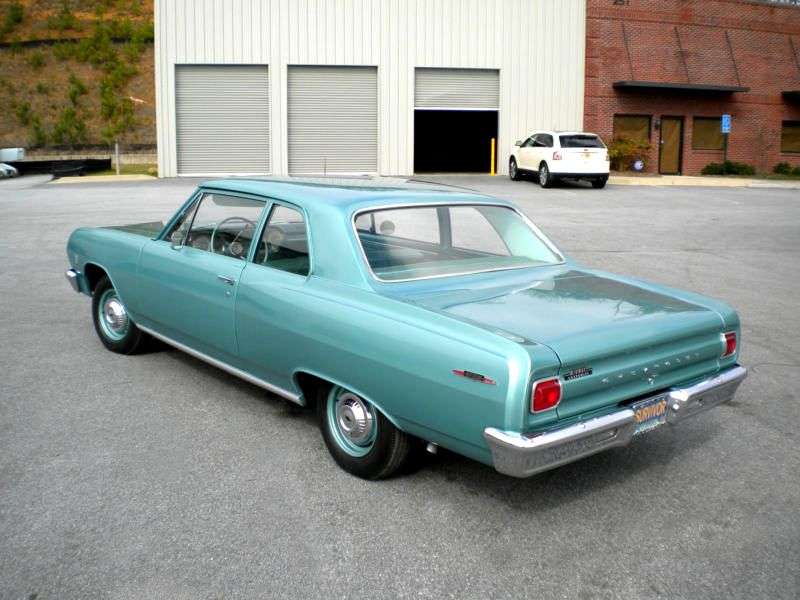 Chevrolet Chevelle 1 szej generacji [zmiana stylizacji] sedan 2 drzwiowy. 3.2 Synchromesh (1965 1965)