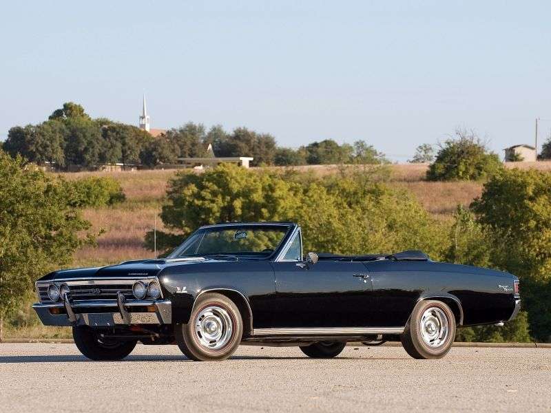 Chevrolet Chevelle 1st generation [3rd restyling] convertible 4.1 Synchromesh (1967–1967)