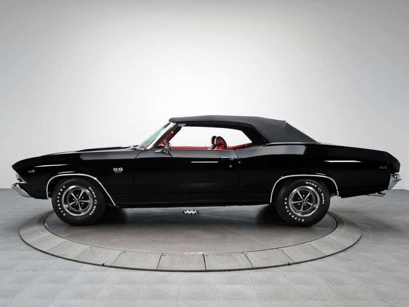 Chevrolet Chevelle 2nd generation [restyling] 5.0 Powerglide convertible (1969–1969)