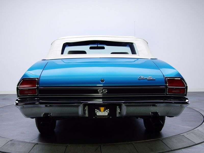 Chevrolet Chevelle 2nd generation [restyling] 5.0 Powerglide convertible (1969–1969)