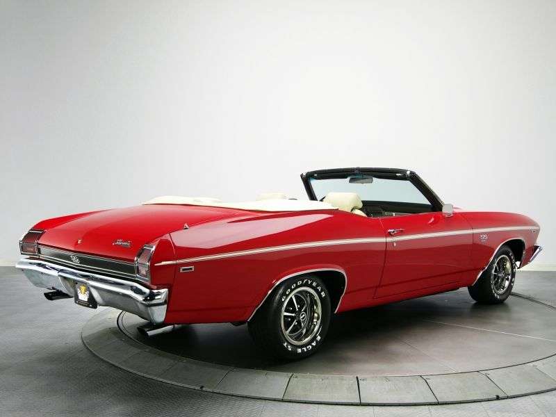 Chevrolet Chevelle 2nd generation [restyling] 6.5 Turbo Hydra Matic convertible (1969–1969)