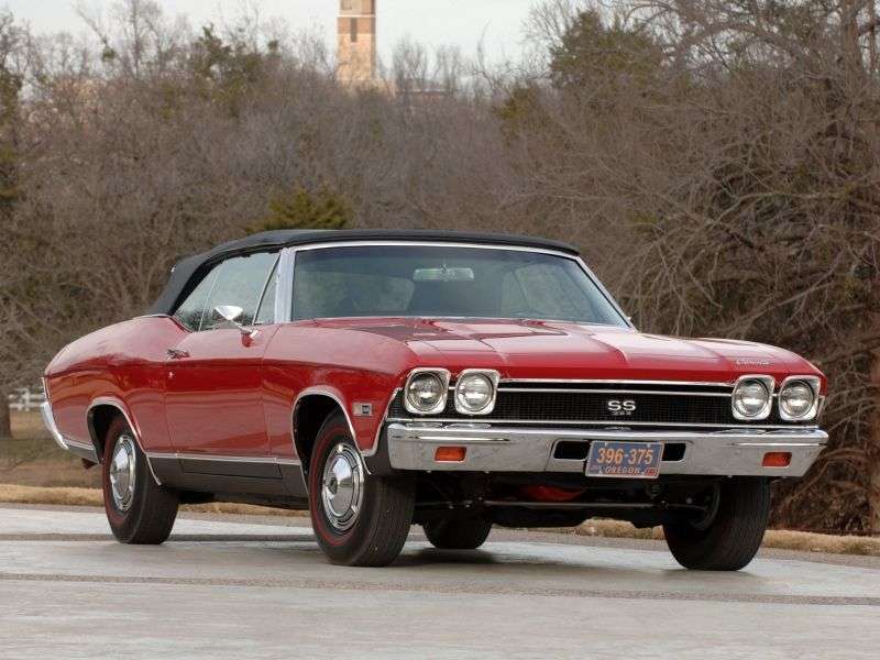 Chevrolet Chevelle 2nd generation convertible 3.8 MT Overdrive (1968–1968)