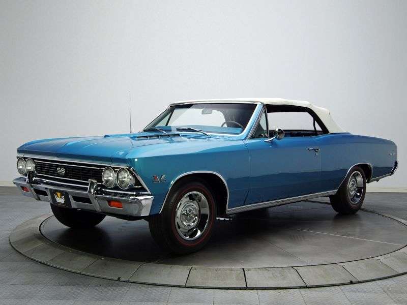 Chevrolet Chevelle 1st generation [2nd restyling] SS convertible 2 dv. 6.5 4MT (1966–1966)