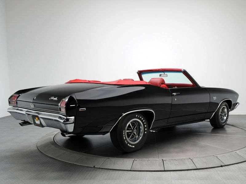 Chevrolet Chevelle 2nd generation [restyling] 4.1 Turbo Hydra Matic convertible (1969–1969)