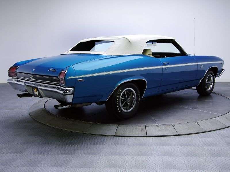Chevrolet Chevelle 2nd generation [restyling] 5.7 Powerglide convertible (1969–1969)