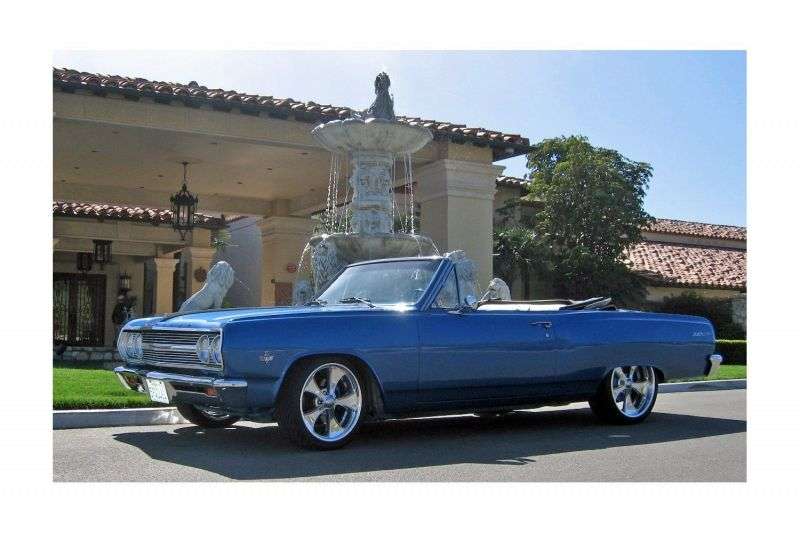 Chevrolet Chevelle 1st generation [restyling] 3.2 Powerglide convertible (1965–1965)