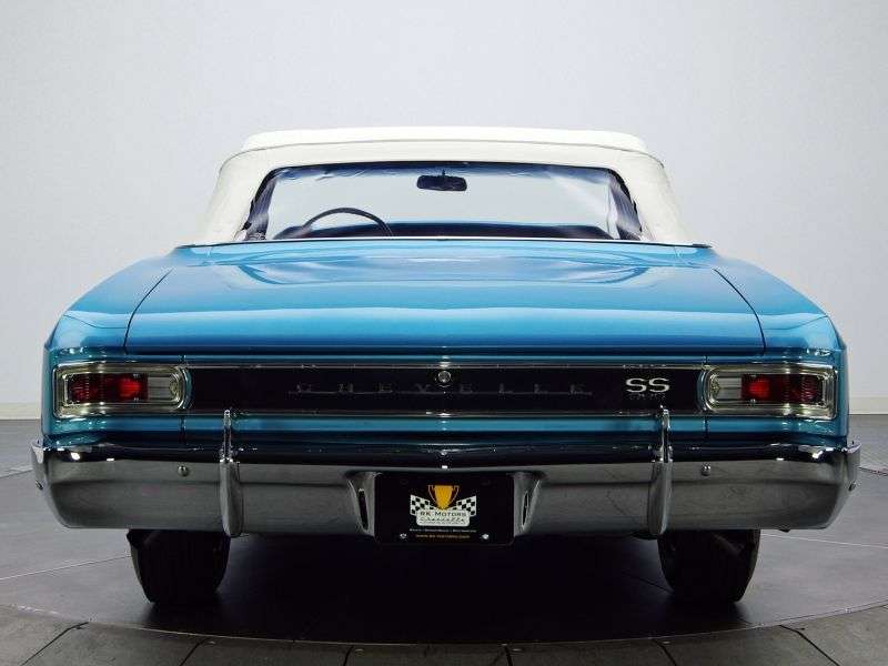 Chevrolet Chevelle 1st generation [2nd restyling] SS convertible 2 dv. 6.5 4MT (1966–1966)