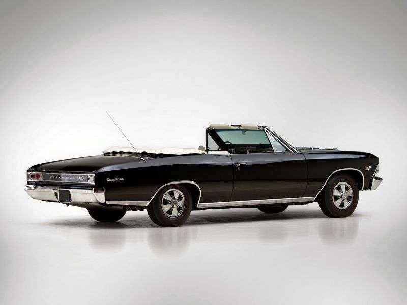 Chevrolet Chevelle 1st generation [2nd restyling] SS convertible 2 dv. 6.5 3MT (1966–1966)