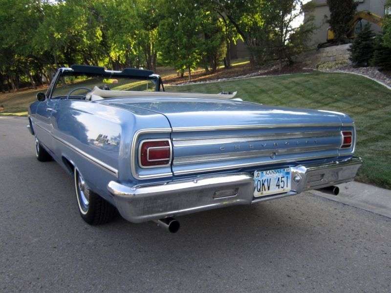 Chevrolet Chevelle 1st generation [restyling] convertible 4.6 3MT (1965–1965)