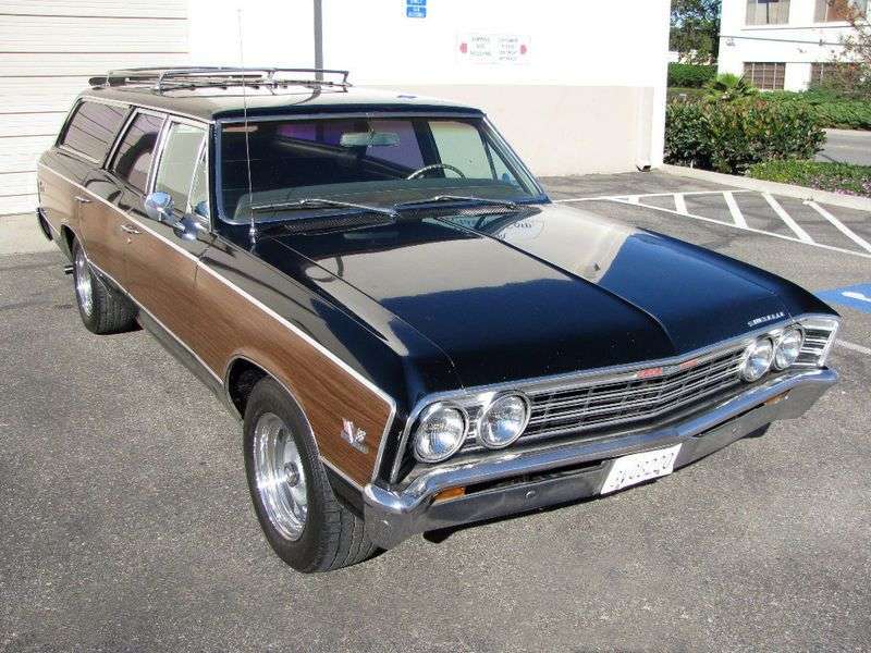 Chevrolet Chevelle 1st generation [3rd restyling] Concours wagon 4.1 Synchromesh (1967–1967)