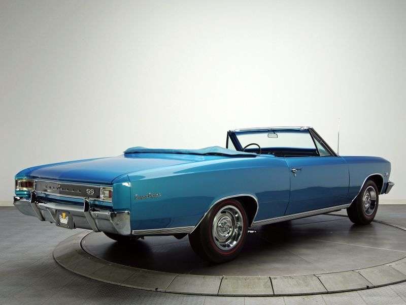 Chevrolet Chevelle 1st generation [2nd restyling] SS convertible 2 dv. 6.5 Powerglide (1966–1966)