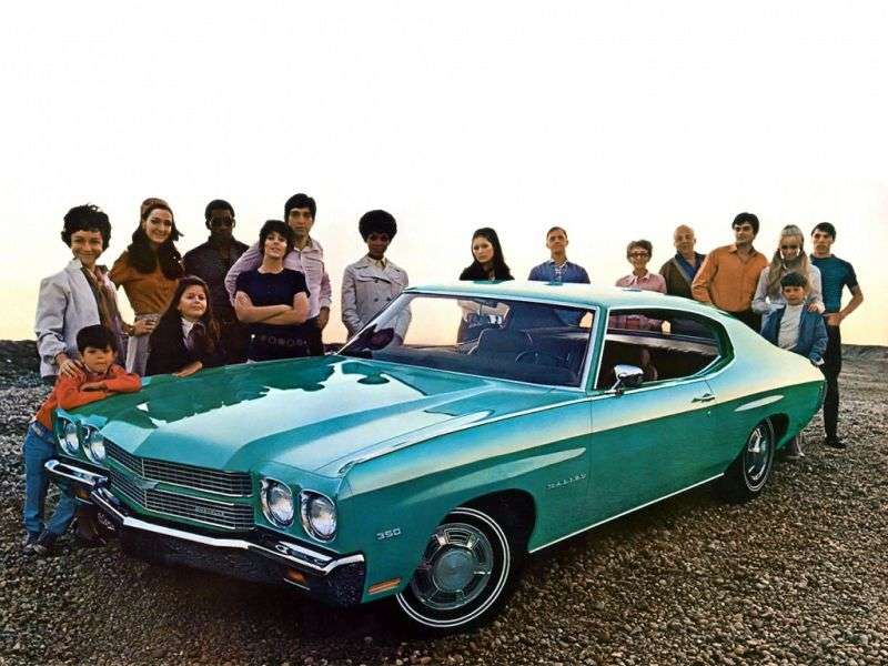 Chevrolet Chevelle 2nd generation [2nd restyling] Sport Coupe Coupe 6.6 Turbo Hydra Matic (1970–1970)