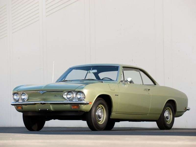 Chevrolet Corvair 2nd generation [restyling] coupe 2.7 3MT (1966–1969)