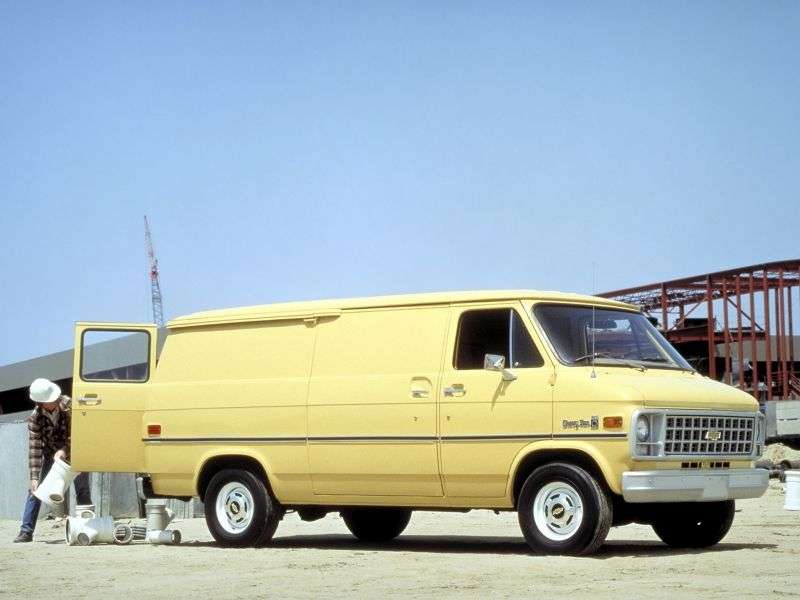 Chevrolet Chevy Van 3. generacja [druga zmiana stylizacji] van 5.7 MT G20 LWB (1978 1979)