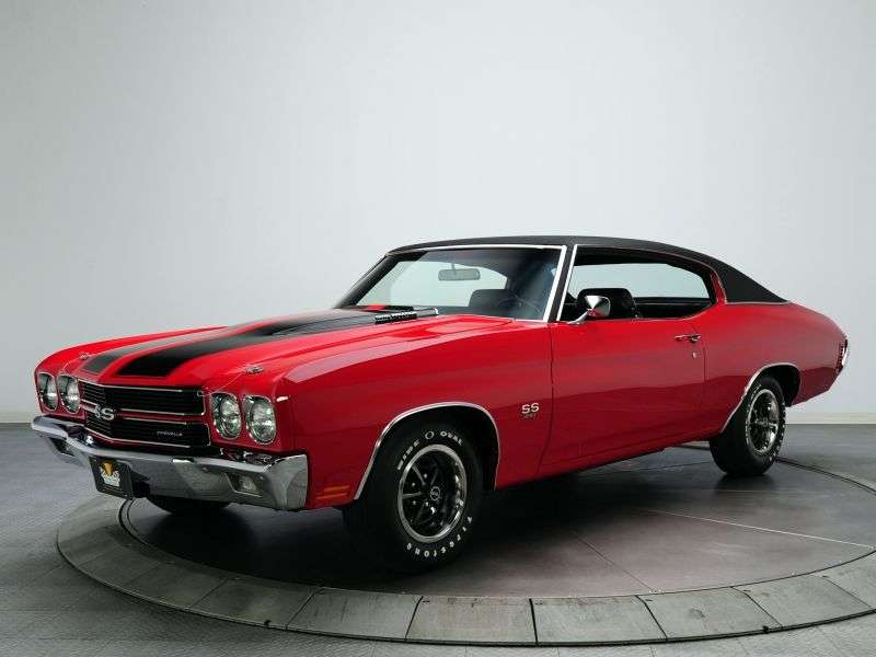 Chevrolet Chevelle 2nd generation [2nd restyling] Sport Coupe Coupe 5.0 3MT (1970–1970)