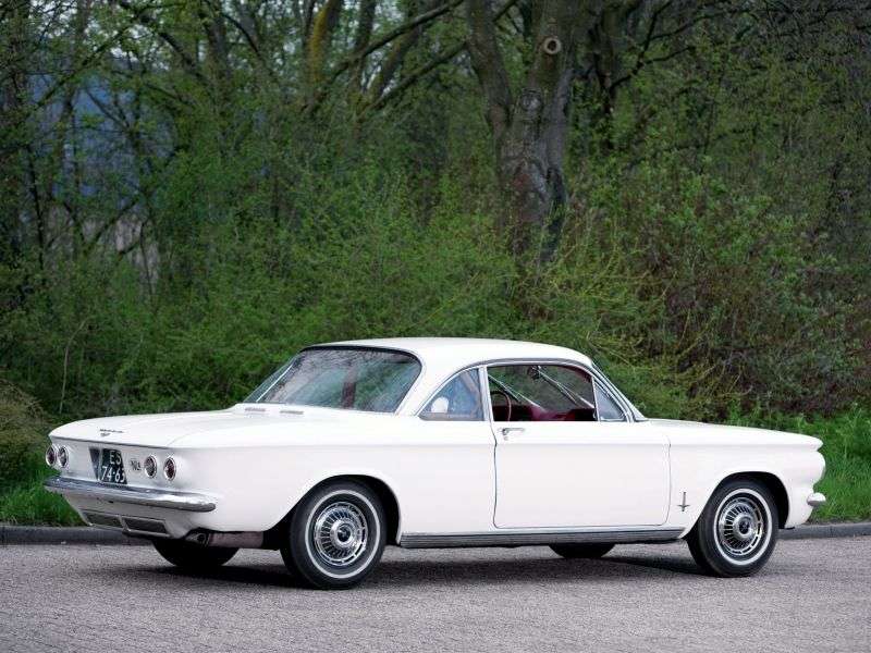 Chevrolet Corvair 1. generacja [3. zmiana stylizacji] coupe 2.4 Turbocharged 3MT (1963 1963)