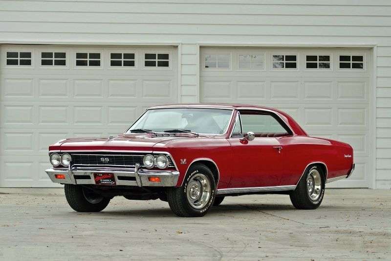 Chevrolet Chevelle 1st generation [2nd restyling] Sport Coupe SS Coupe 6.5 4MT (1966–1966)