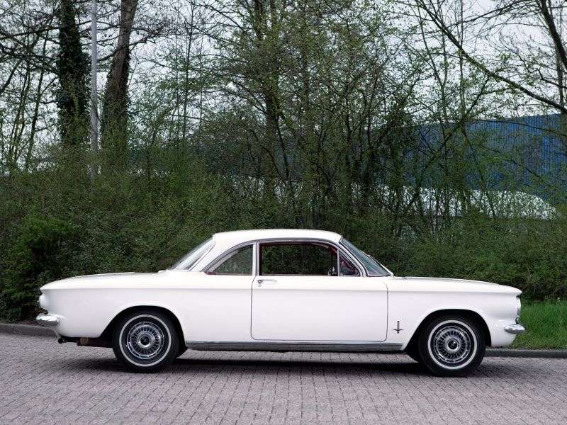 Chevrolet Corvair 1. generacja [3. zmiana stylizacji] coupe 2.4 Turbocharged 3MT (1963 1963)