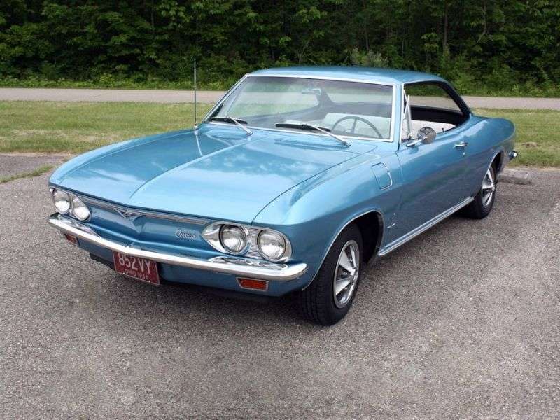 Chevrolet Corvair 2nd generation [restyling] coupe 2.7 Turbocharged 4MT (1966–1967)