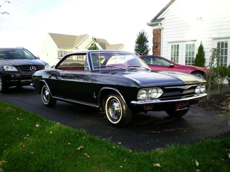 Chevrolet Corvair 2nd generation coupe 2.7 Turbocharged 3MT (1965–1965)