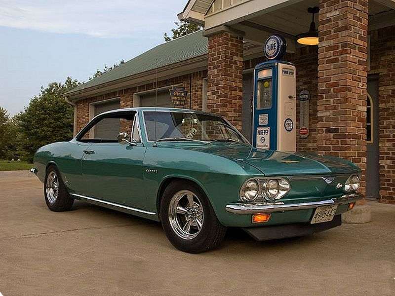 Chevrolet Corvair 2nd generation [restyling] coupe 2.7 4MT (1966–1969)