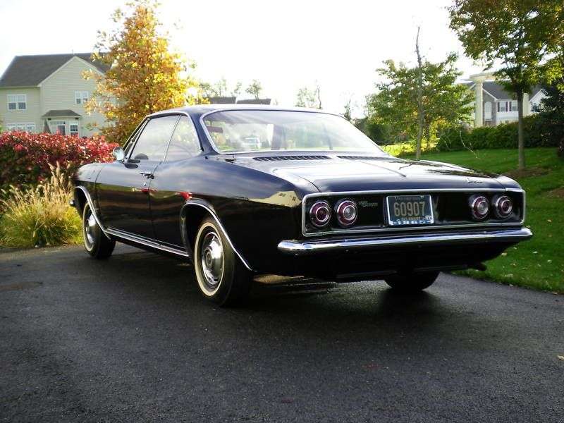 Chevrolet Corvair 2nd generation coupe 2.7 Turbocharged 3MT (1965–1965)