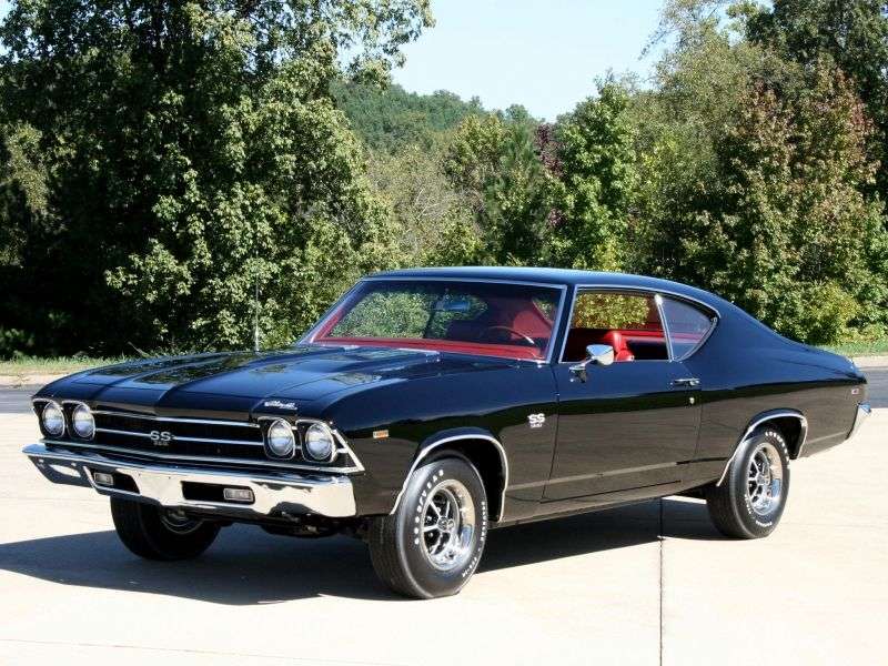 Chevrolet Chevelle 2nd generation [restyling] Sport Coupe Coupe 3.8 Turbo Hydra Matic (1969–1969)