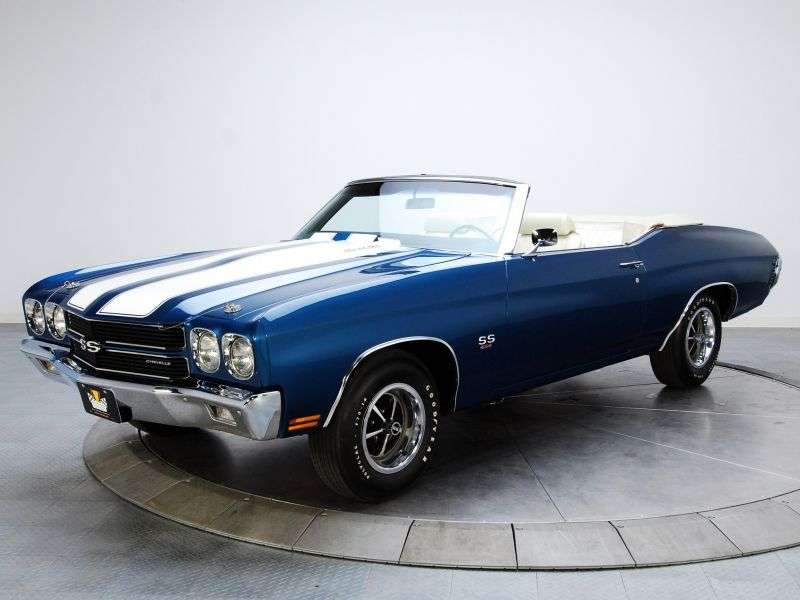 Chevrolet Chevelle 2nd generation [2nd restyling] 5.7 Turbo Hydra Matic convertible (1970–1970)